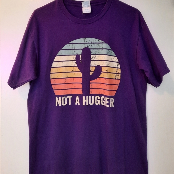 Not A Hugger T-Shirt, Large - Picture 2 of 6